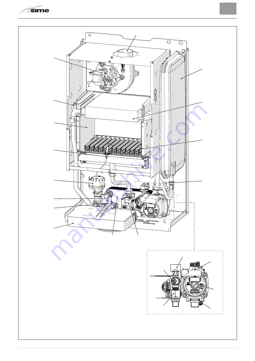 Sime 8112500 Installation And Maintenance Manual Download Page 40