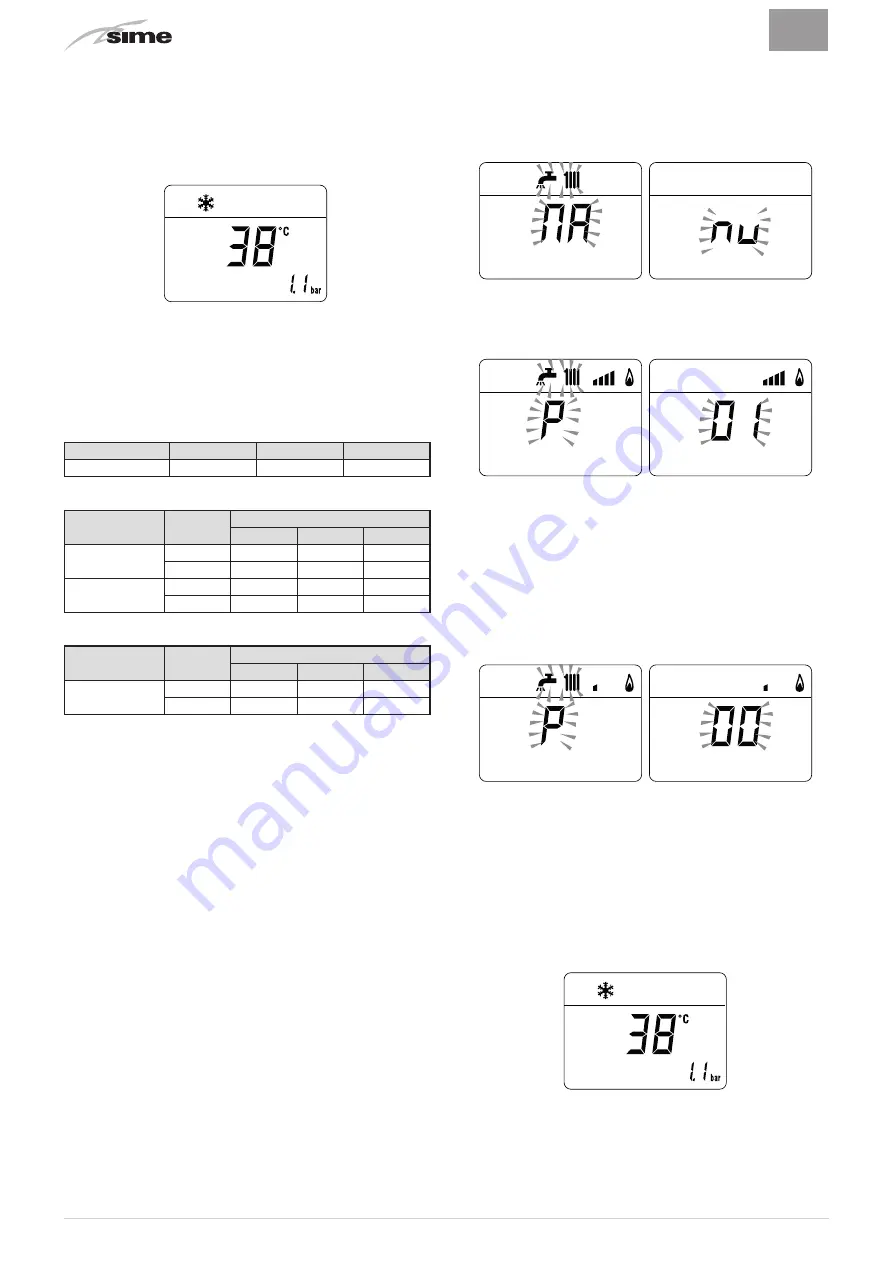 Sime 8112500 Installation And Maintenance Manual Download Page 60