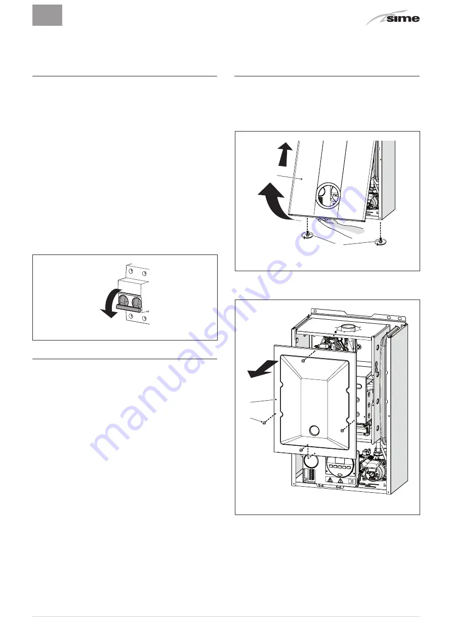 Sime 8112500 Installation And Maintenance Manual Download Page 65