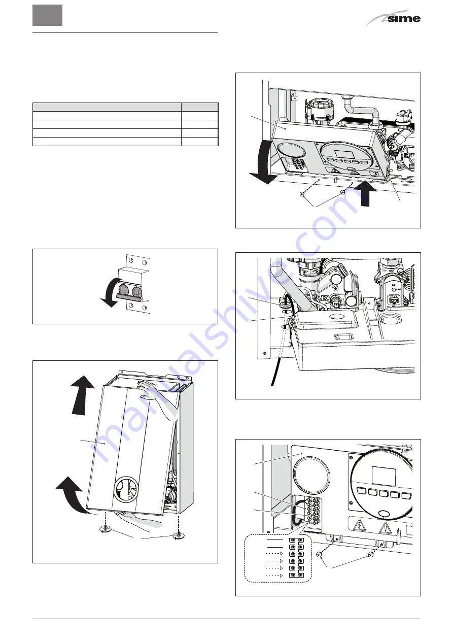 Sime 8112500 Installation And Maintenance Manual Download Page 85