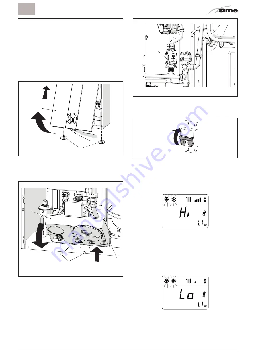 Sime 8114216 Installation And Servicing Instructions Download Page 59