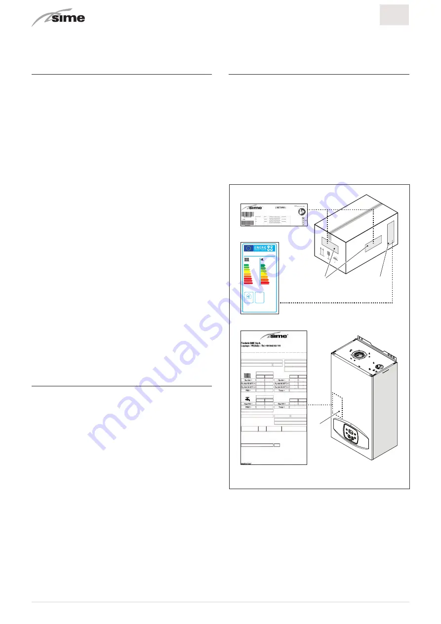 Sime 8115020 User, Installation And Servicing Instructions Download Page 12