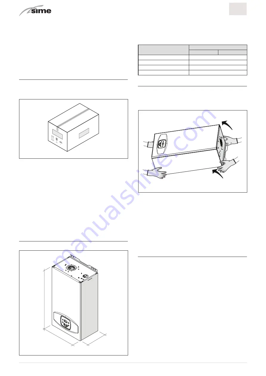 Sime 8115020 User, Installation And Servicing Instructions Download Page 22