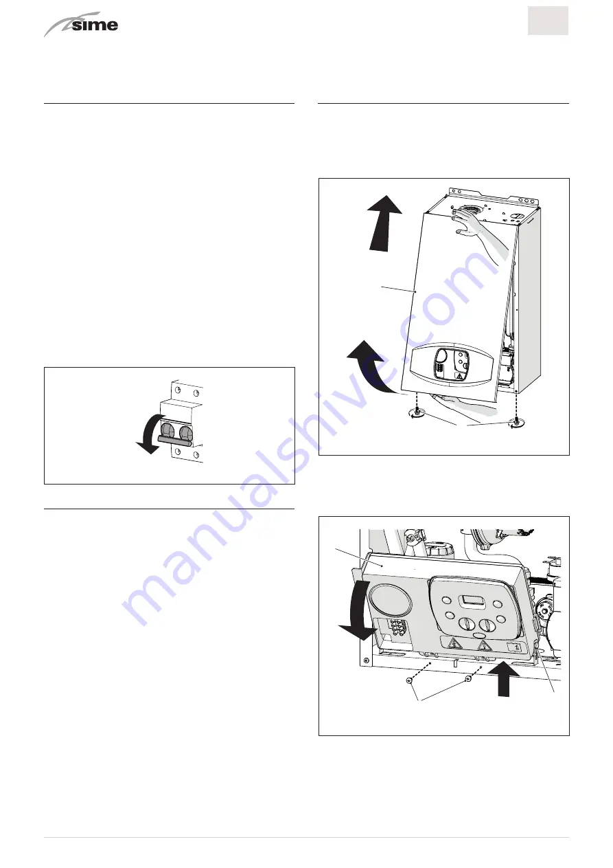 Sime 8115020 User, Installation And Servicing Instructions Download Page 36