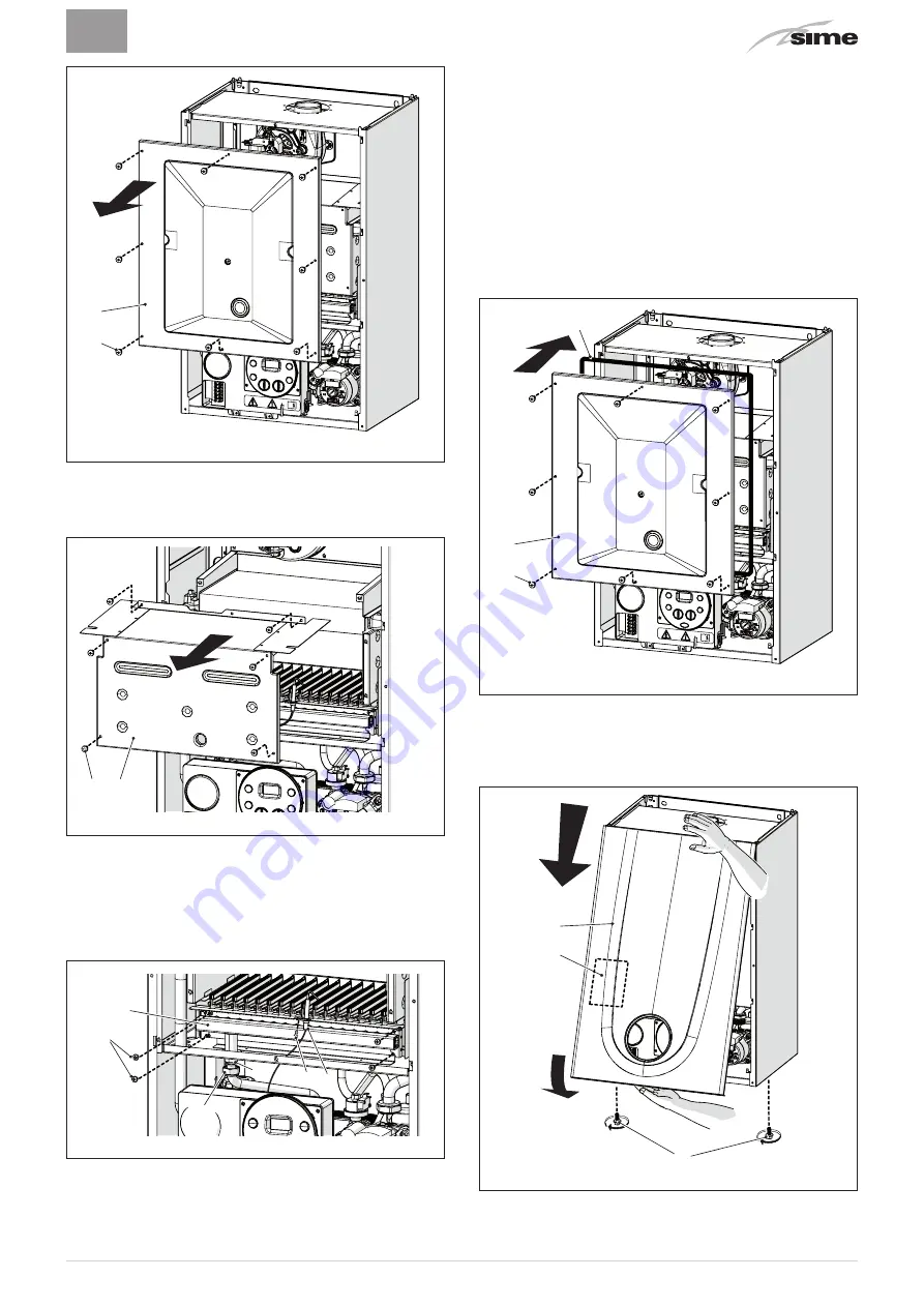 Sime Brava One 40 BF Installation And Maintenance Manual Download Page 59