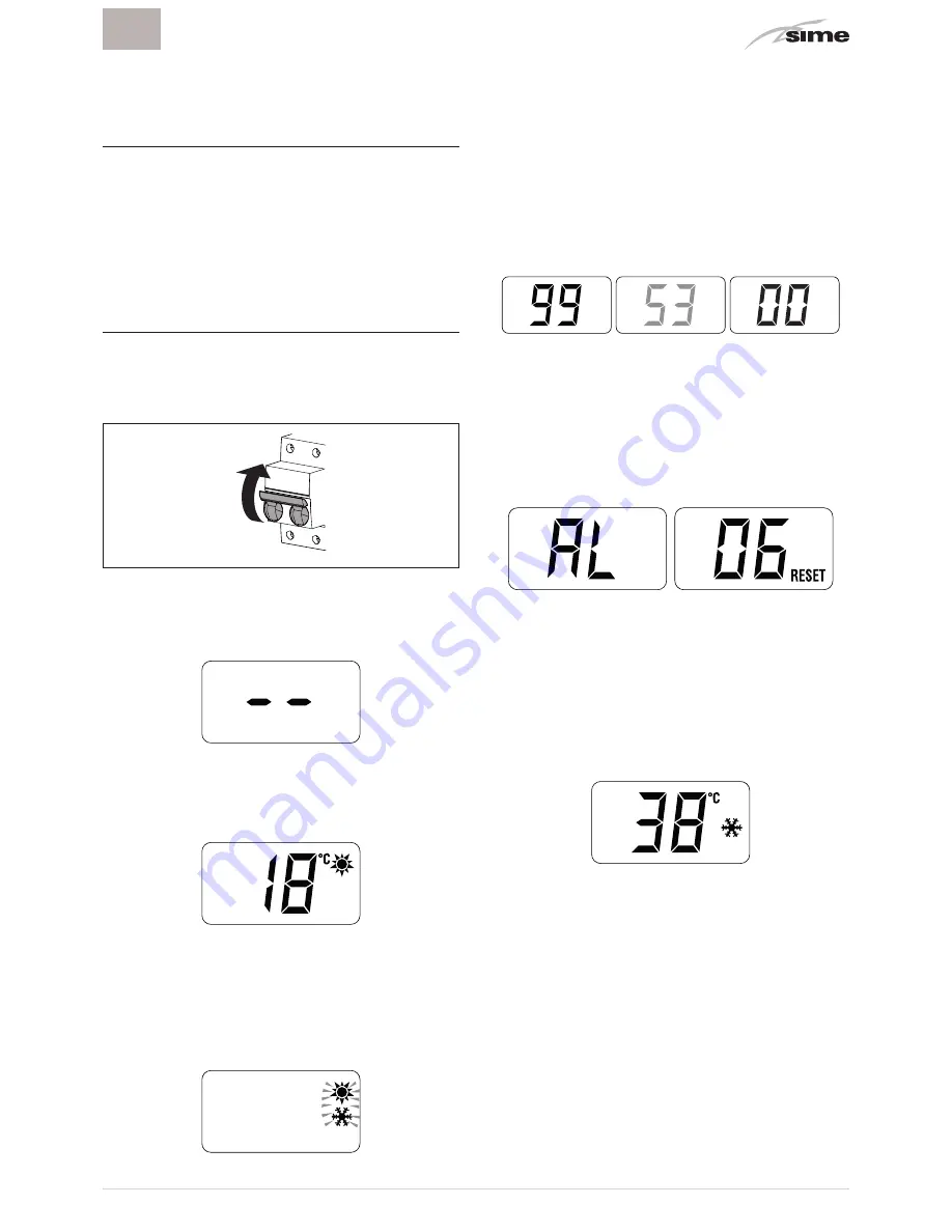 Sime BRAVA One HE 25 Installation And Maintenance Manual Download Page 19