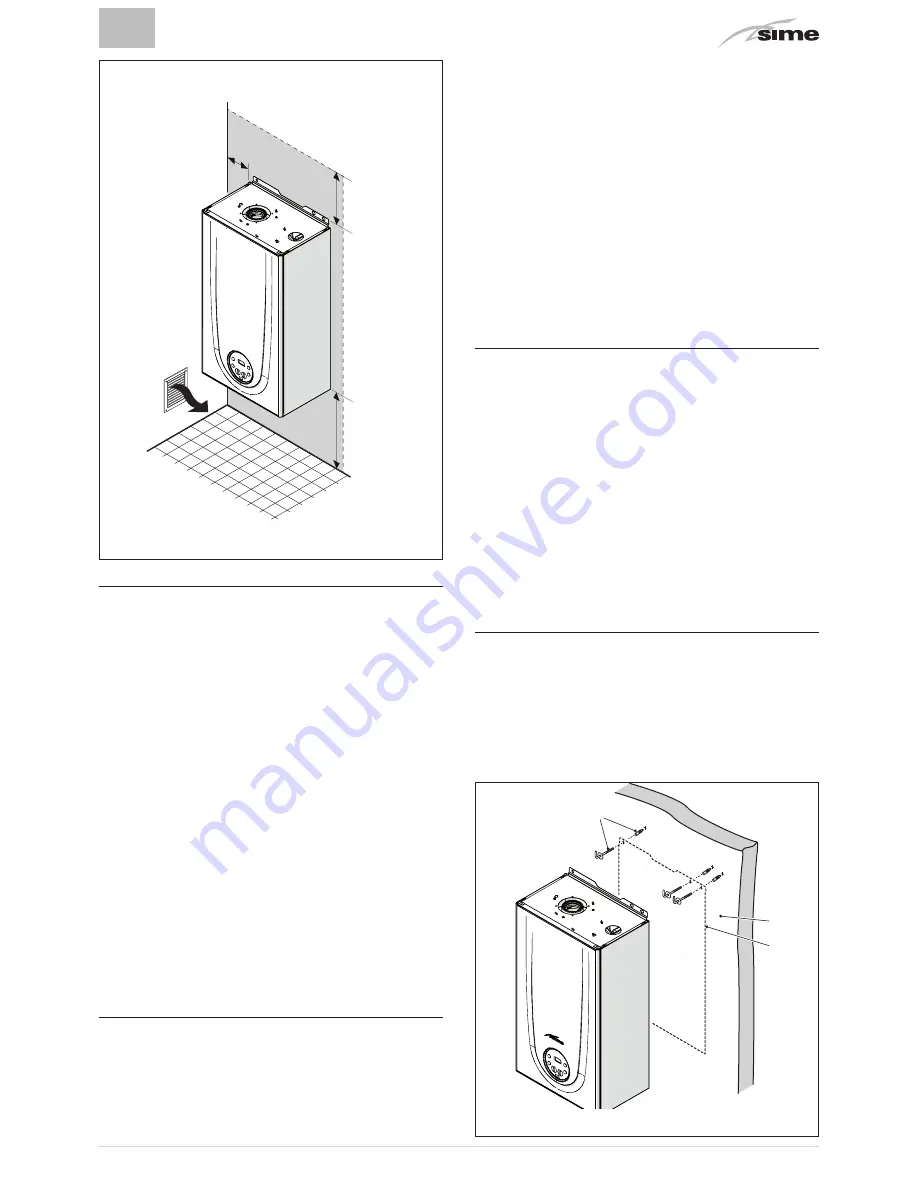 Sime BRAVA One HE 25 Installation And Maintenance Manual Download Page 37