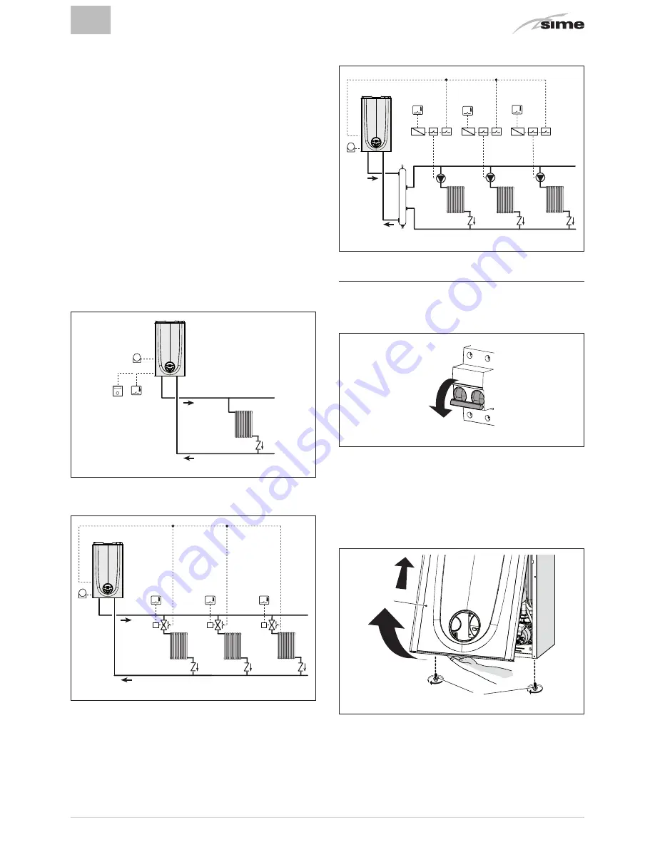 Sime BRAVA One HE 25 Installation And Maintenance Manual Download Page 43