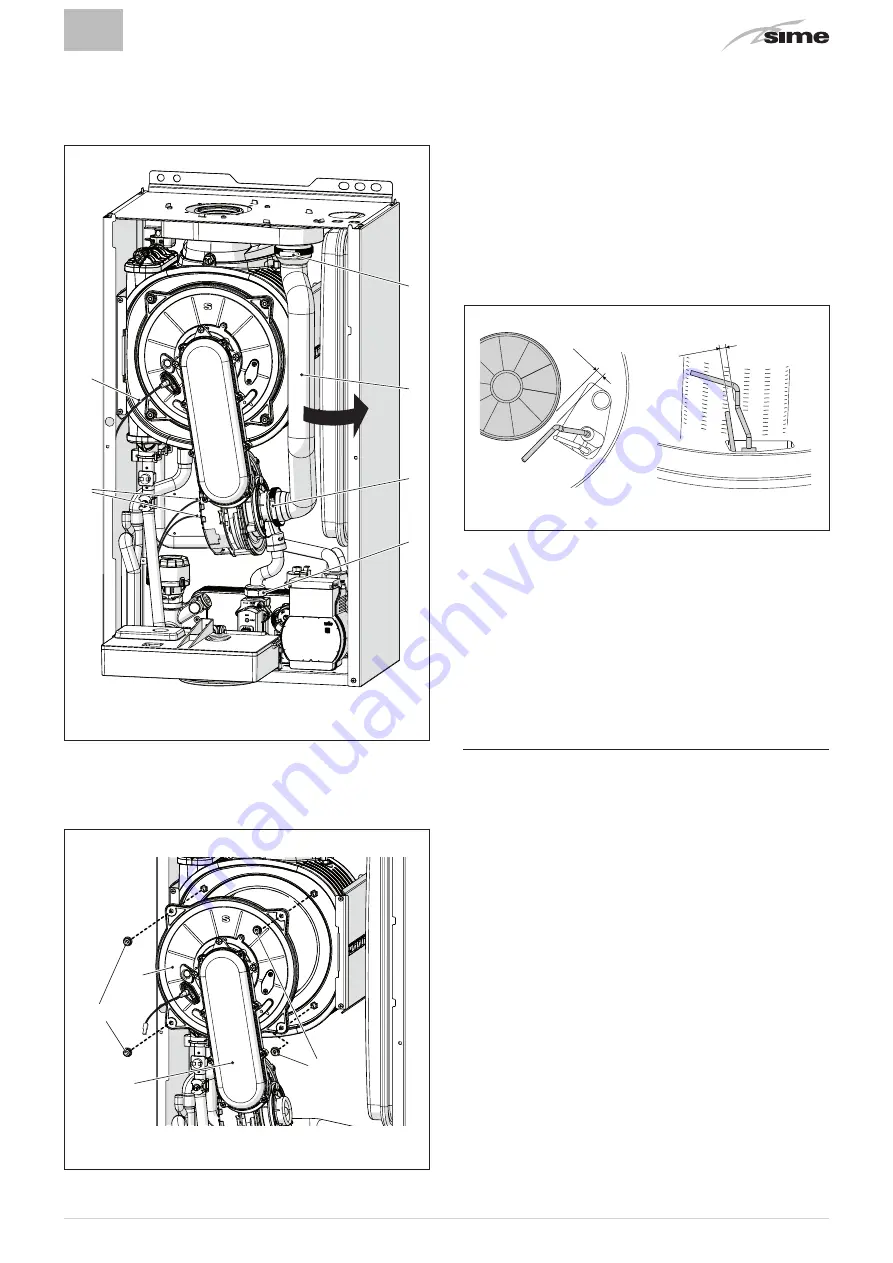 Sime BRAVA ONE HE ErP Installation And Maintenance Manual Download Page 59