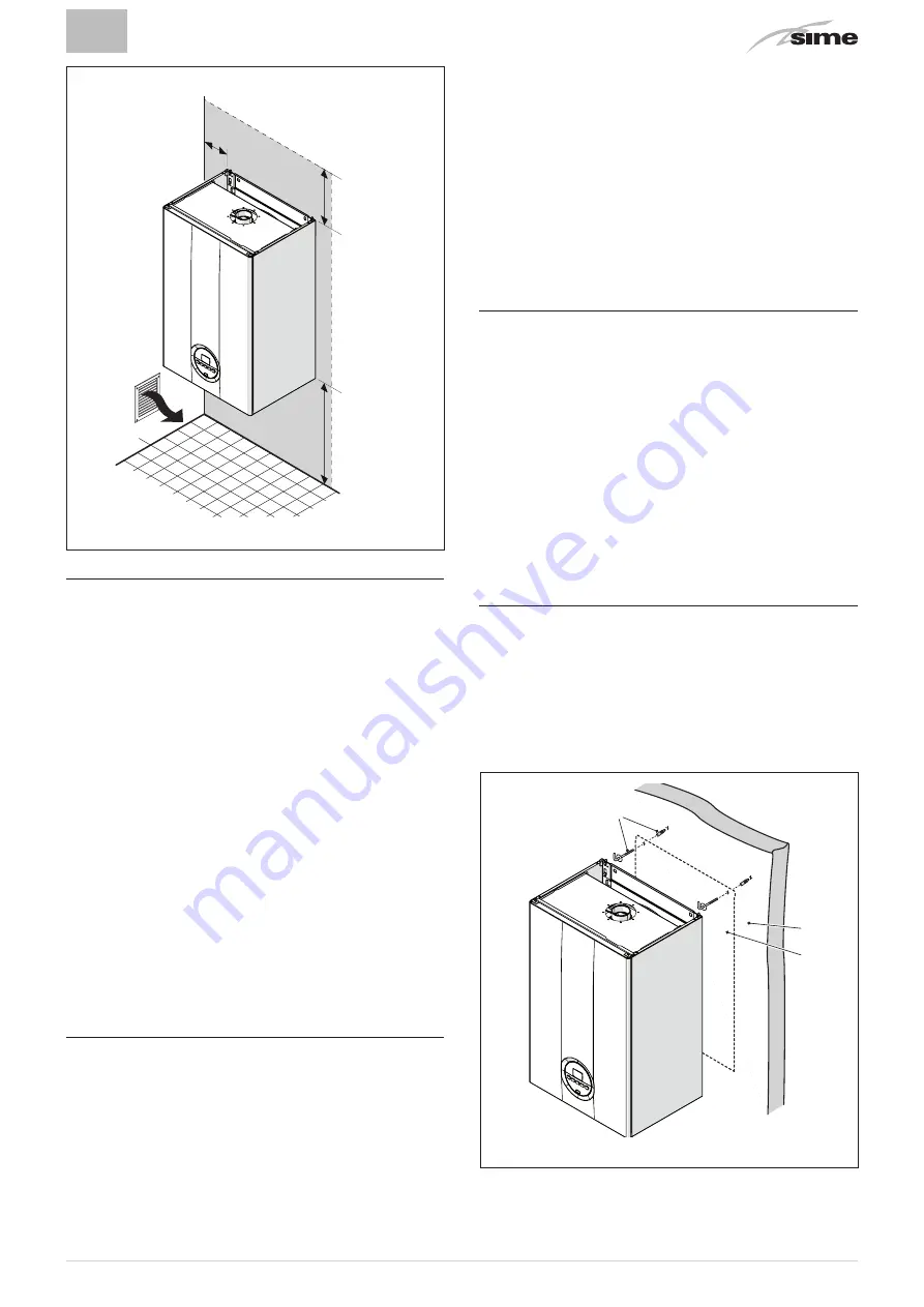 Sime BRAVA SLIM 40 BF Installation And Maintenance Manual Download Page 45