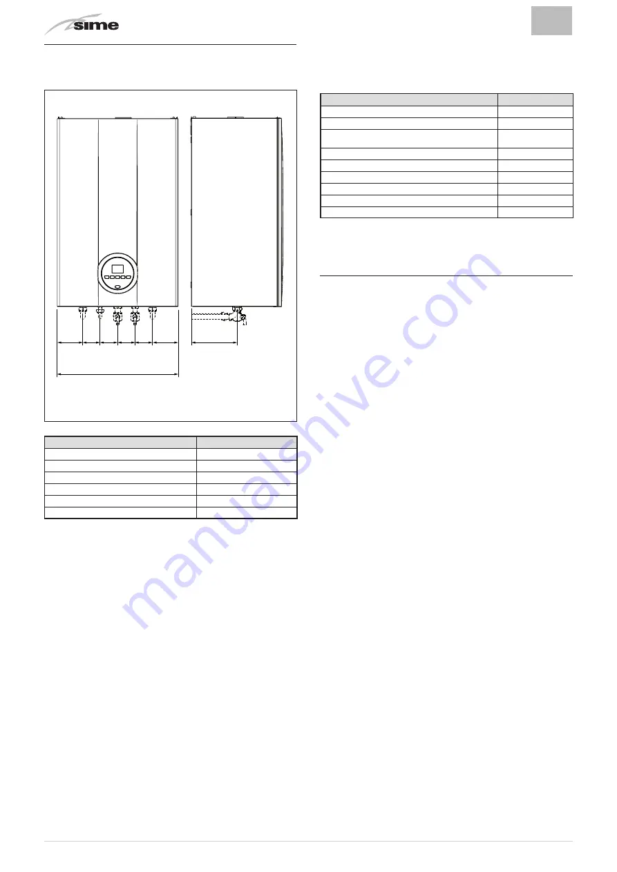 Sime BRAVA SLIM 40 BF Installation And Maintenance Manual Download Page 46