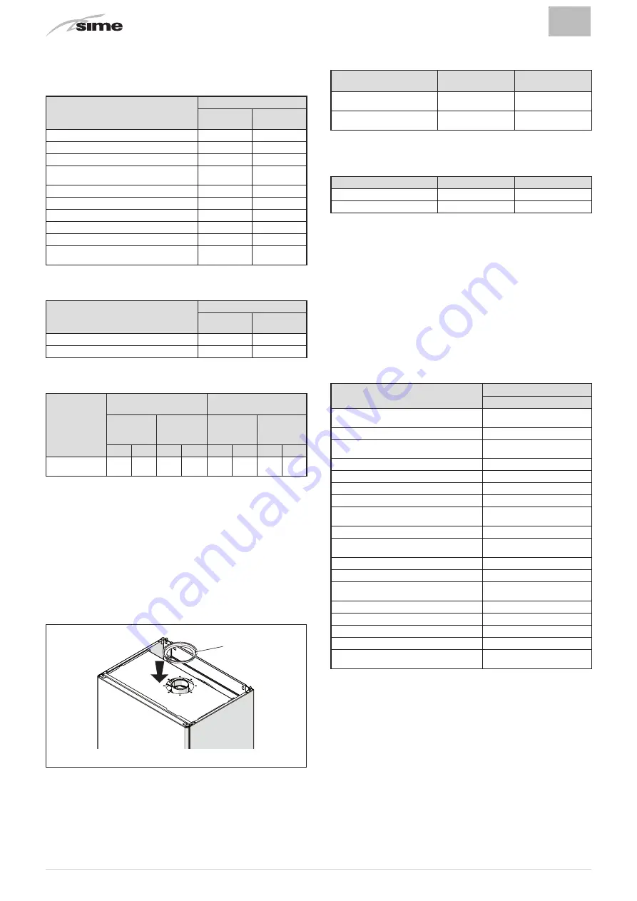 Sime BRAVA SLIM 40 BF Installation And Maintenance Manual Download Page 48