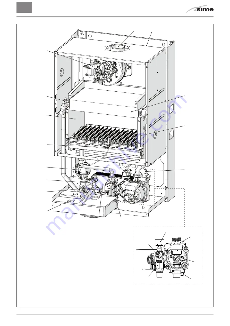 Sime BRAVA SLIM 40 BF Installation And Maintenance Manual Download Page 105