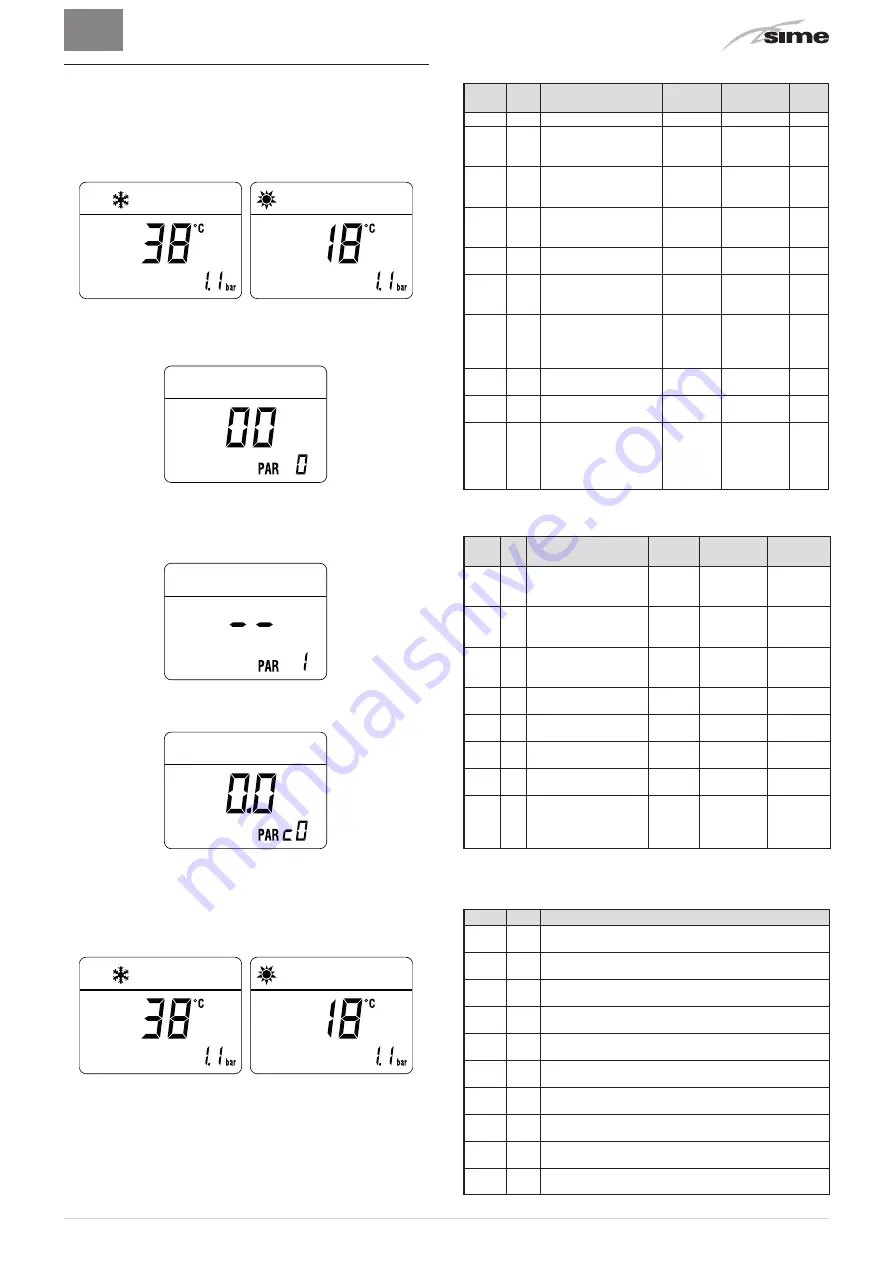 Sime BRAVA SLIM 40 BF Installation And Maintenance Manual Download Page 123