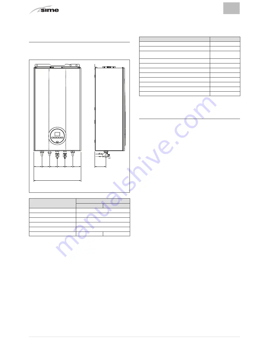 Sime Brava Slim BF Installation And Maintenance Manual Download Page 44