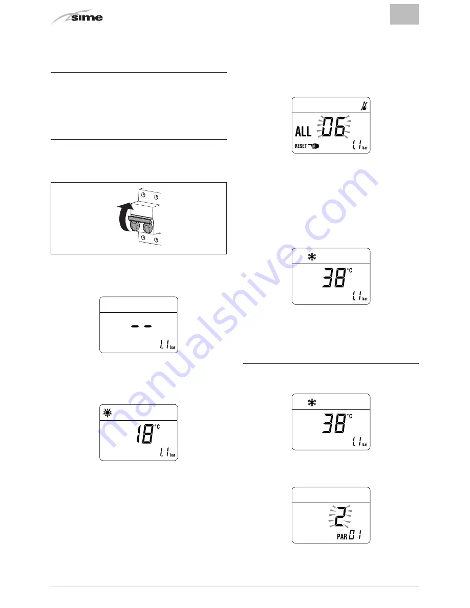 Sime Brava Slim BF Installation And Maintenance Manual Download Page 52