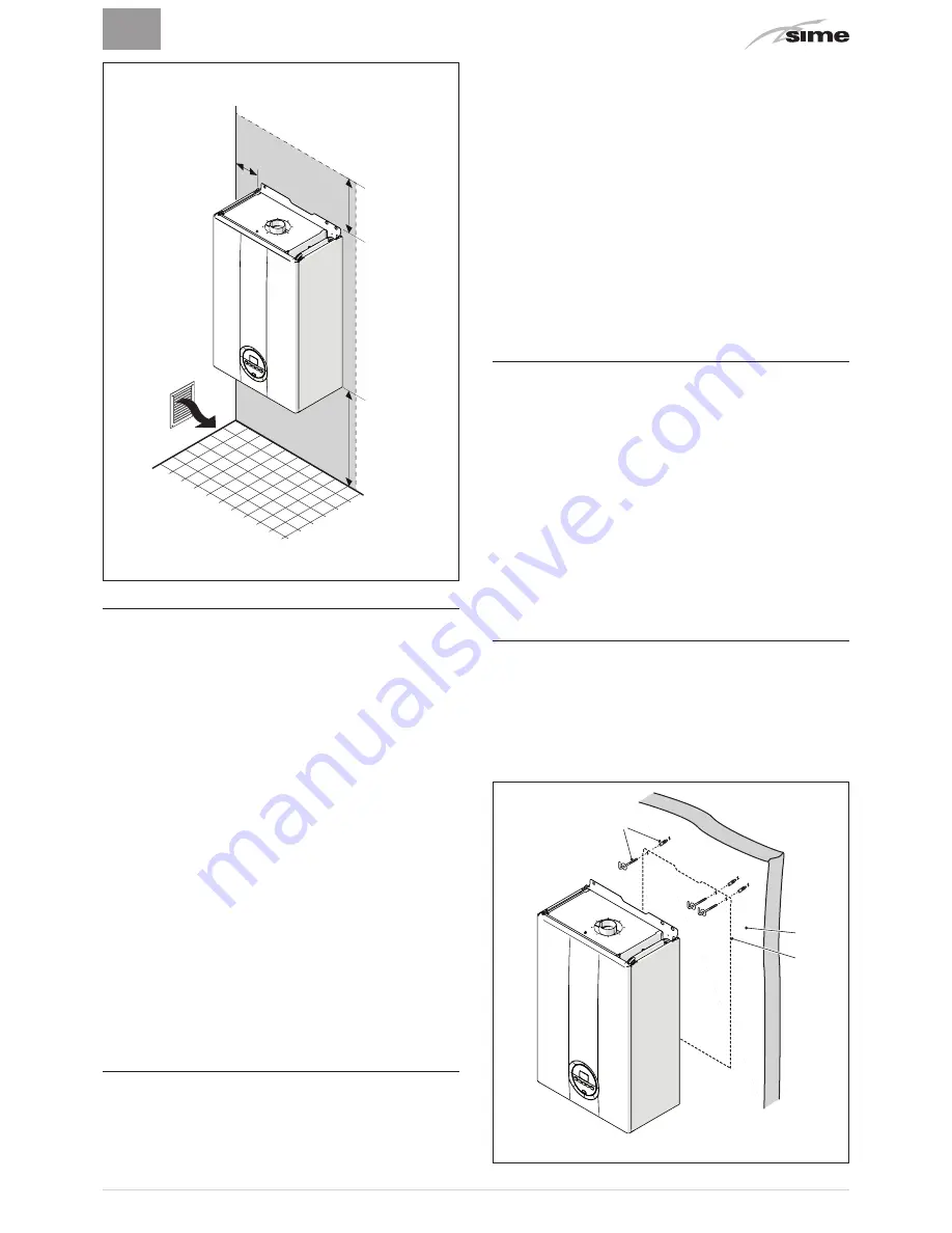 Sime Brava Slim BF Installation And Maintenance Manual Download Page 75