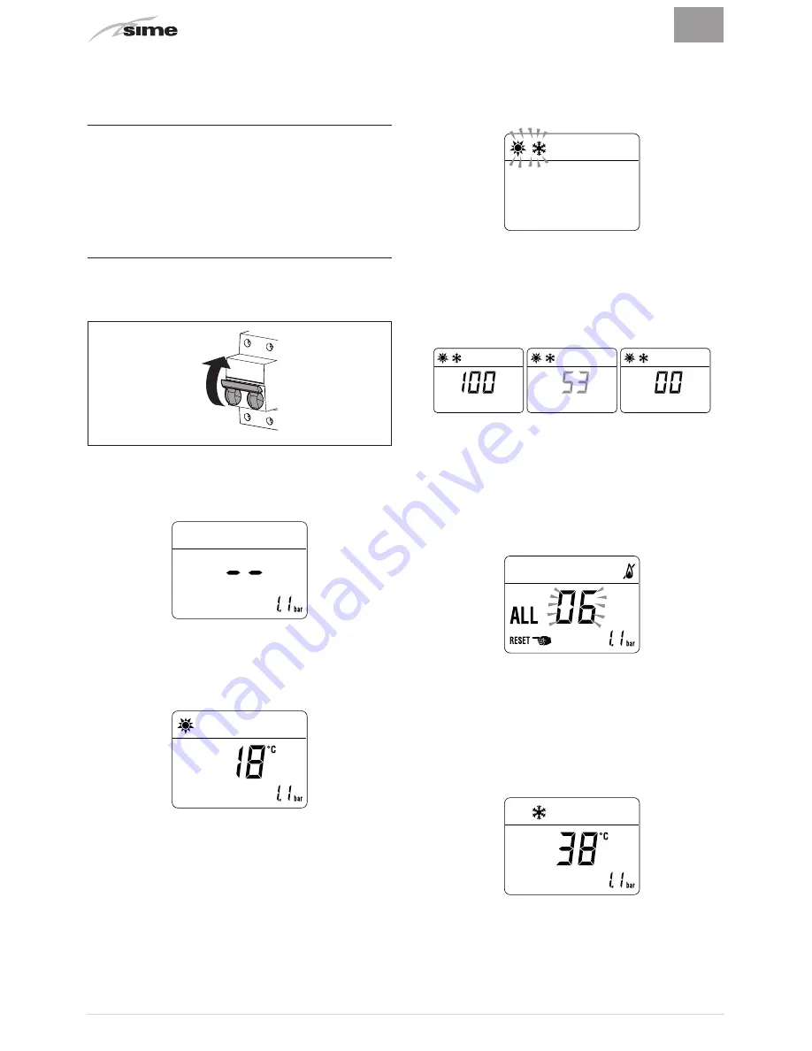 Sime Brava Slim HE 25 T Installation And Maintenance Manual Download Page 76