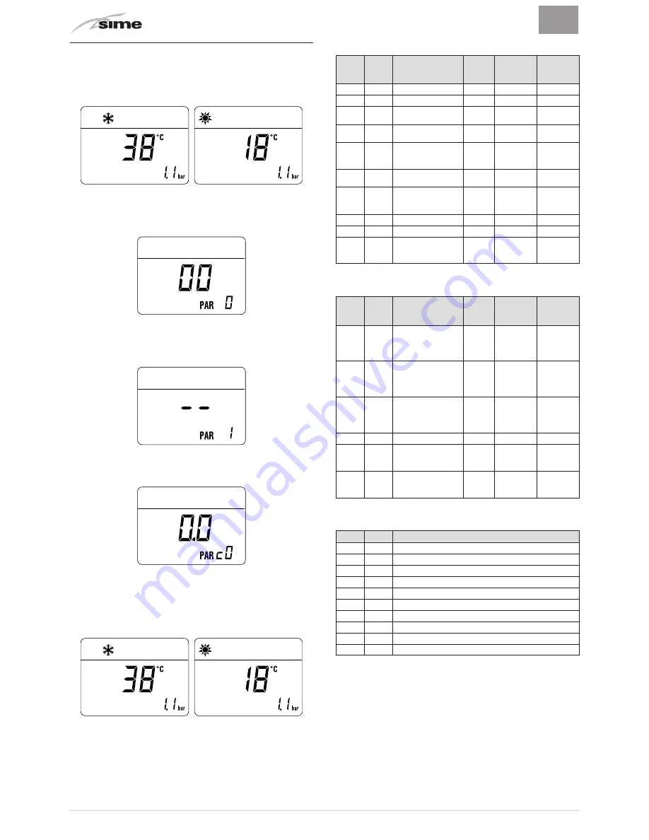 Sime Brava Slim HE 25 Installation And Maintenance Manual Download Page 22