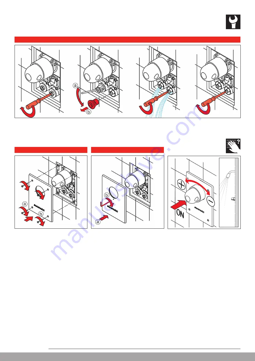 SIMILOR KUGLER Arwa Sanimatic Inwalltouch 7.70008 Installation Instructions Manual Download Page 5