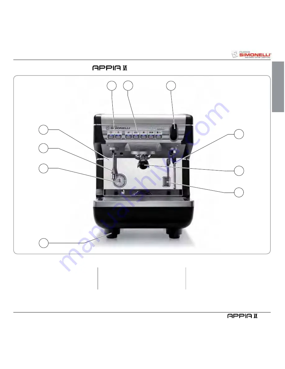 Simonelli APPIA II Скачать руководство пользователя страница 85