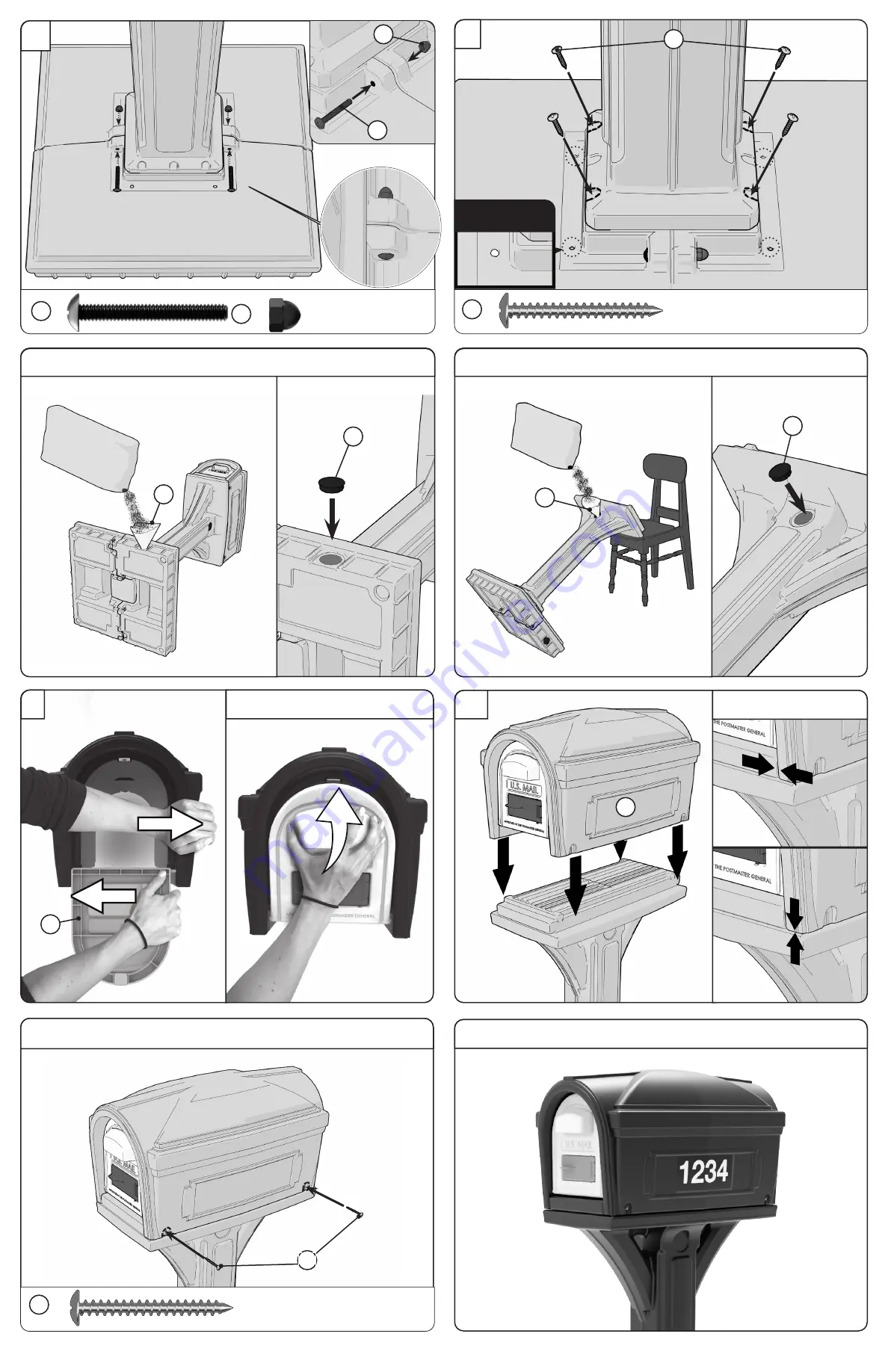 Simplay3 Classic Mailbox 42002 Quick Start Manual Download Page 2