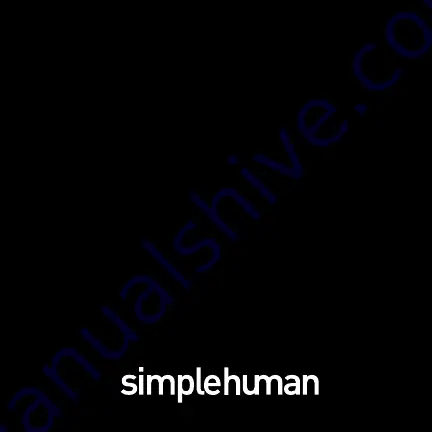 simplehuman ST3007 Quick Start Manual Download Page 12