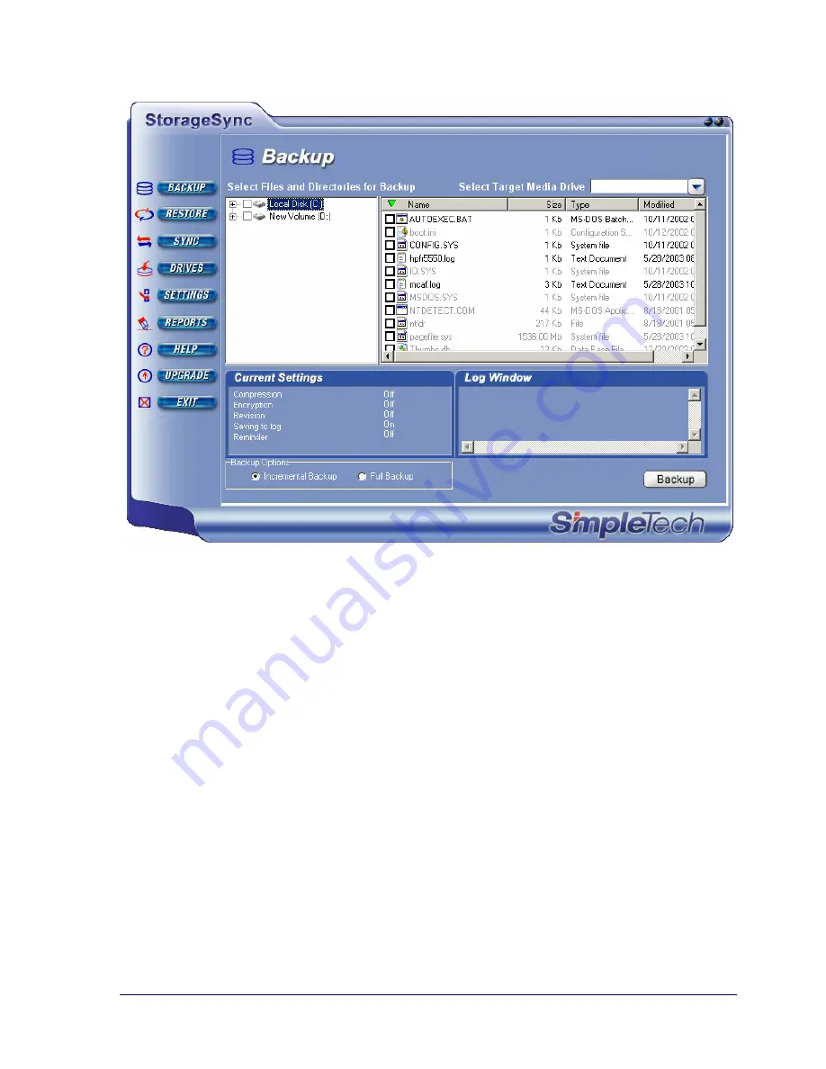 SimpleTech FV-U35/250 User Manual Download Page 43