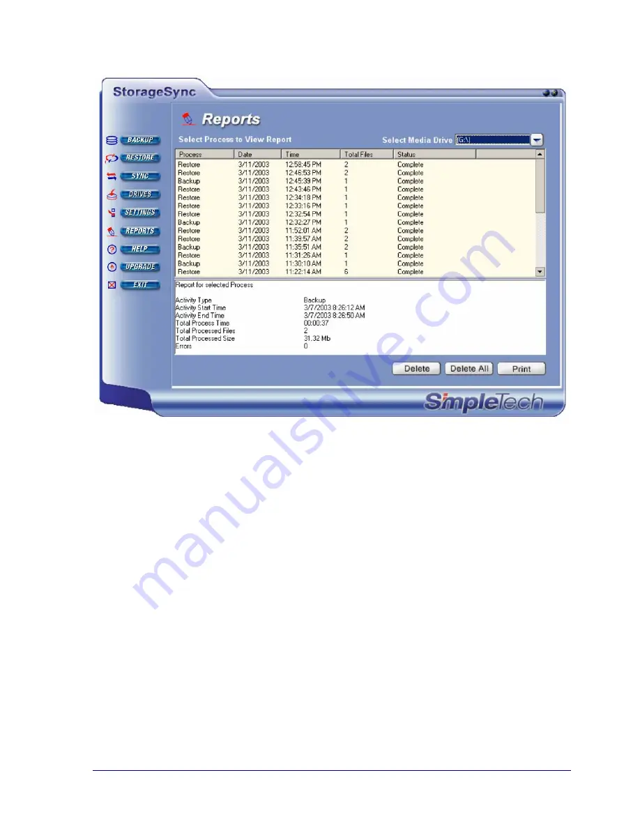 SimpleTech FV-U35/250 User Manual Download Page 77