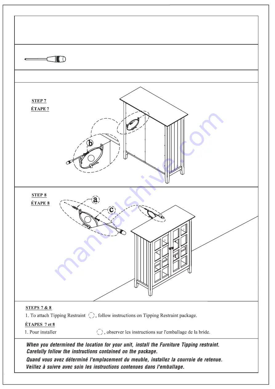 Simpli Home AXREG007 Assembly Manual Download Page 11