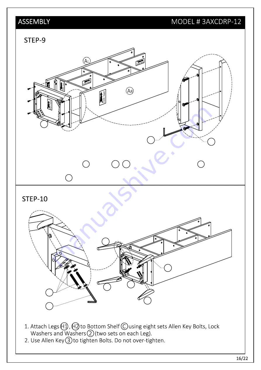 Simpli Home WyndenHall brooklin+max 3AXCDRP-12 Скачать руководство пользователя страница 16