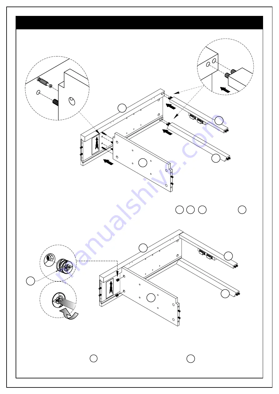 Simpli Home WyndenHall brooklin+max AXCBSAVN04-WH Assembly Instructions Manual Download Page 11