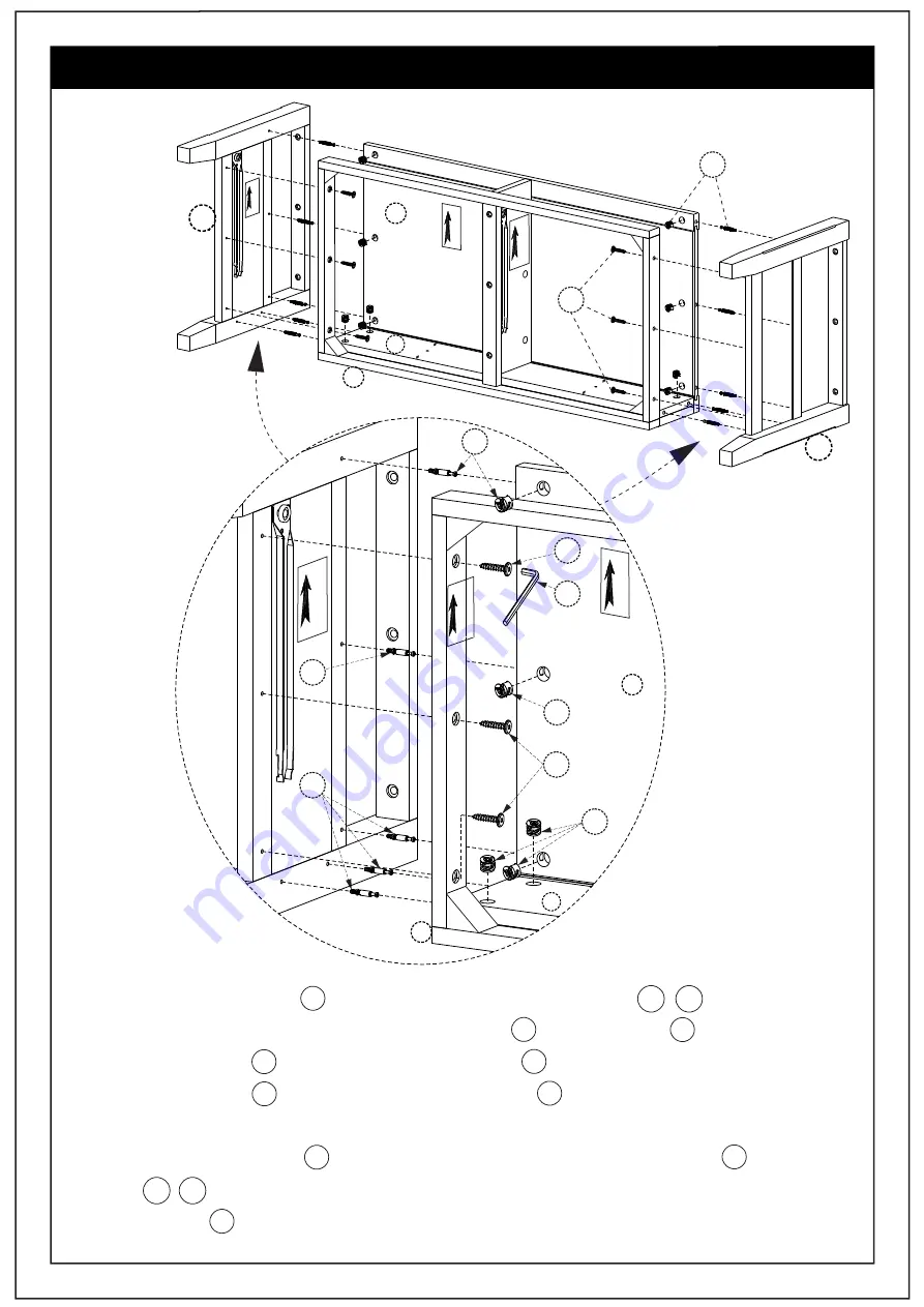 Simpli Home WyndenHall brooklin+max AXCRAMH01-HIC Assembly Instructions Manual Download Page 11