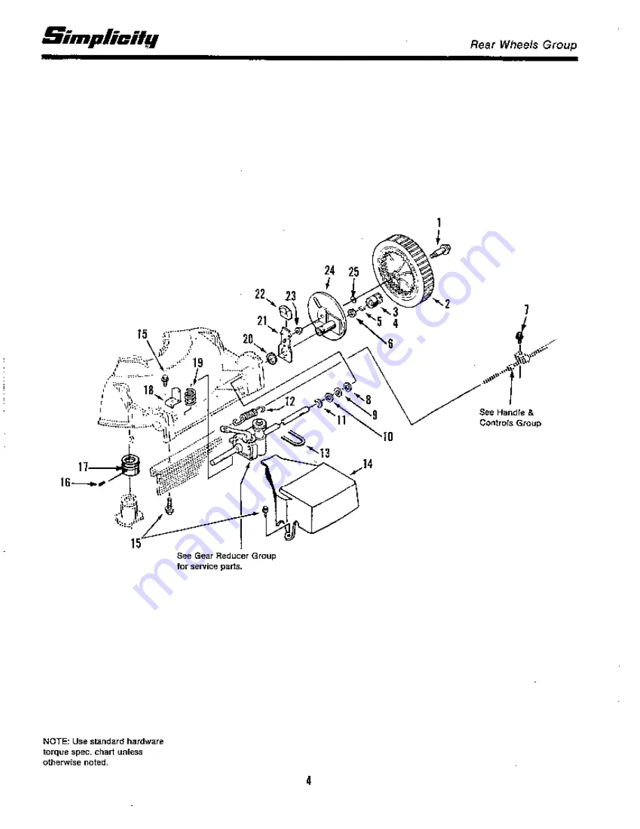 Simplicity 1500 Series Parts Manual Download Page 32