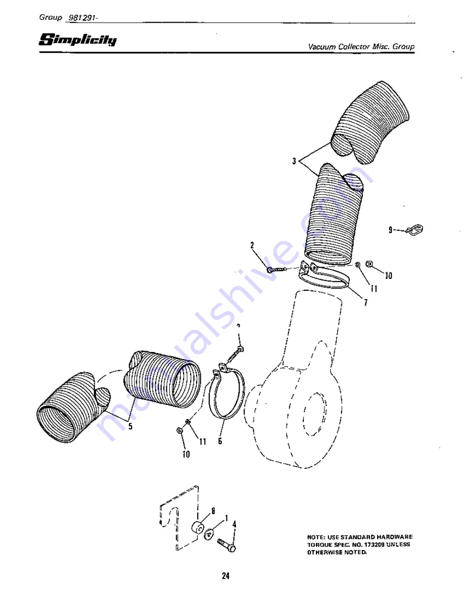 Simplicity 1600395 Parts Manual Download Page 26