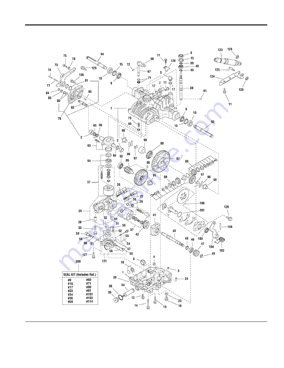 Simplicity Prestige Series Parts Manual Download Page 20