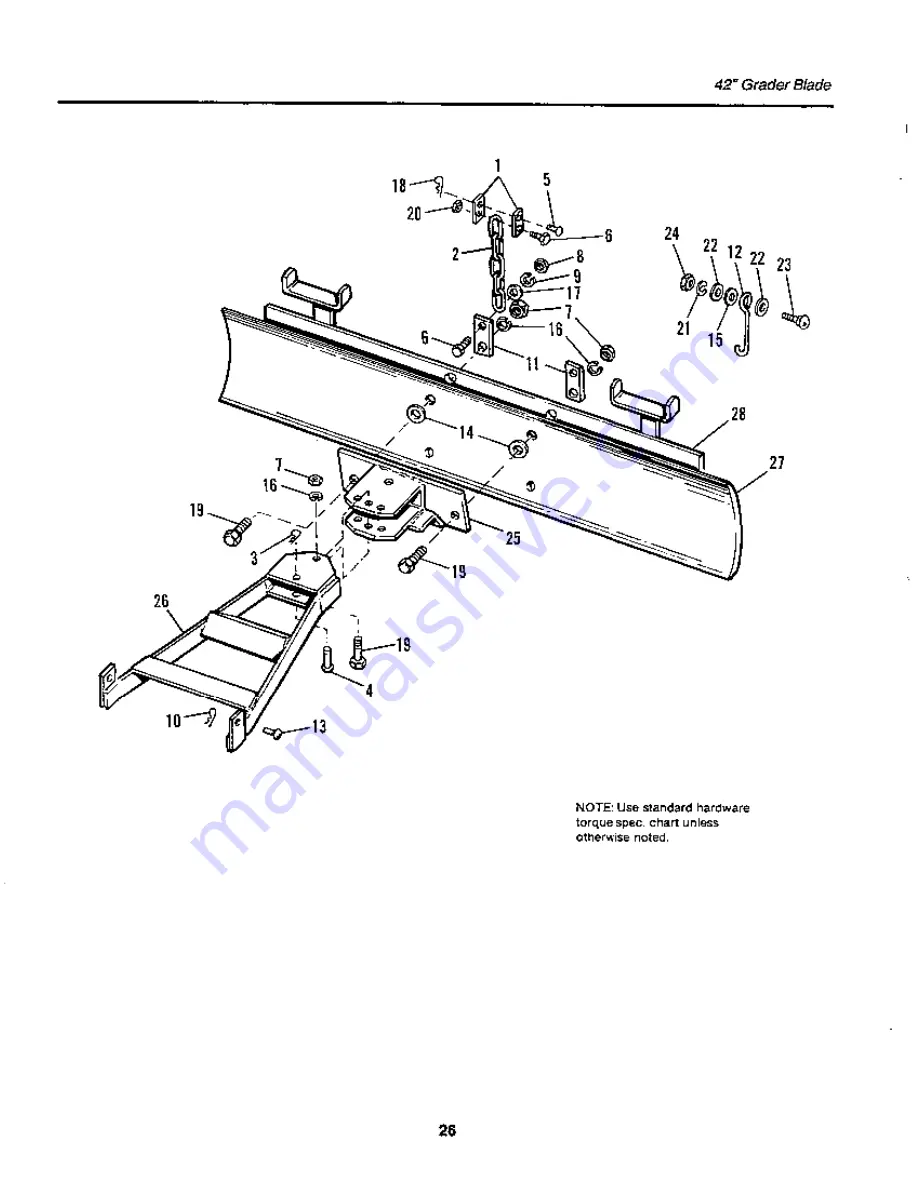 Simplicity Sovereign GTH-L 2800 Series Parts Manual Download Page 28