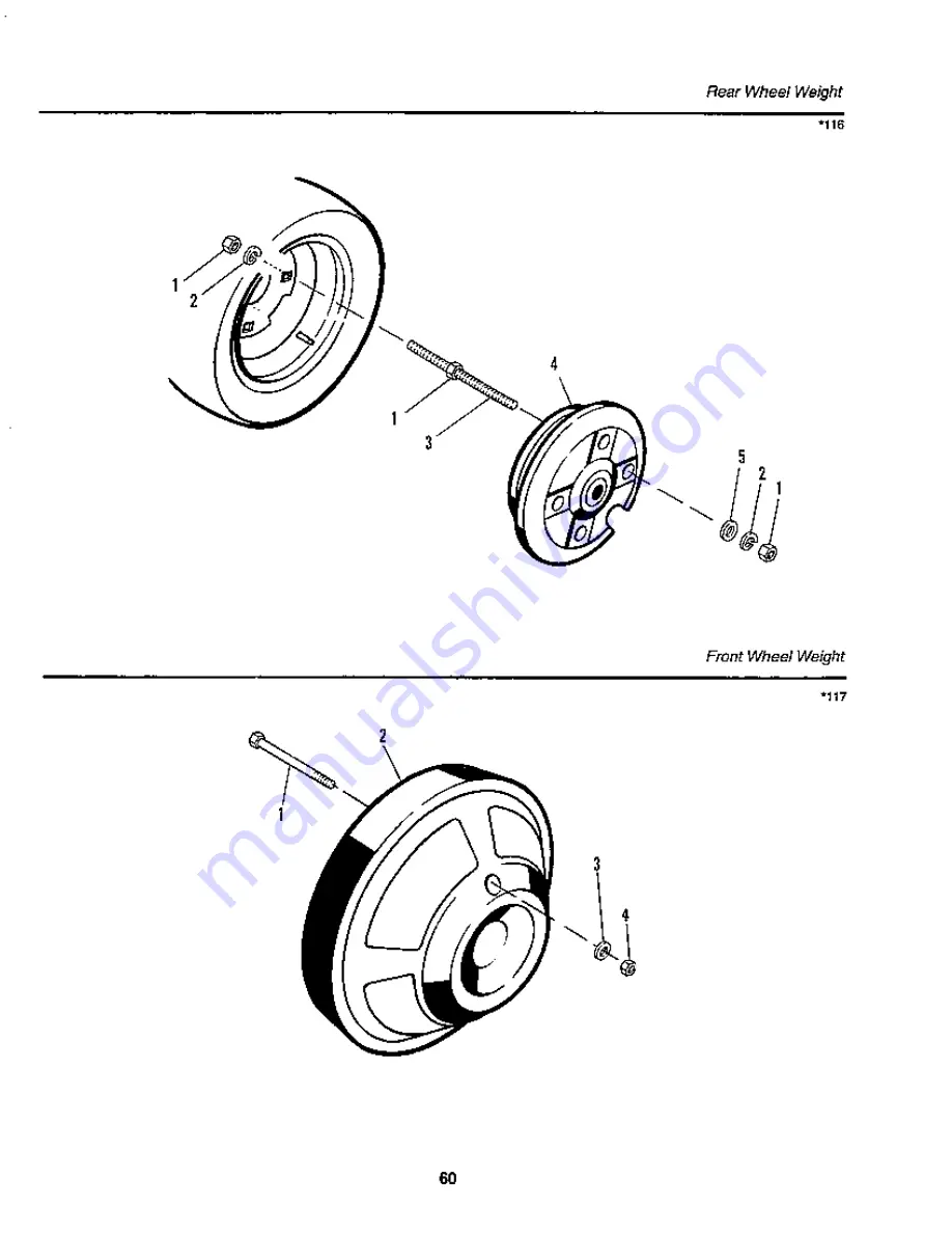 Simplicity Sovereign GTH-L 2800 Series Parts Manual Download Page 62