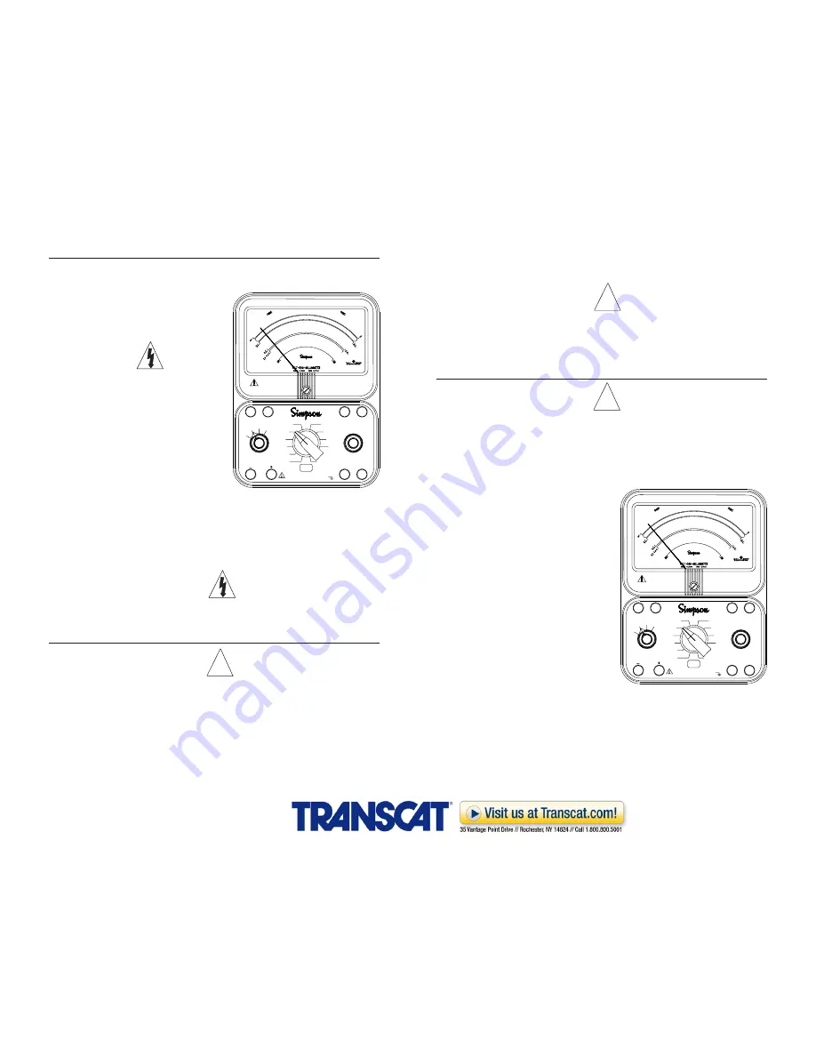 Simpson Electric 270 Series 5 Скачать руководство пользователя страница 16