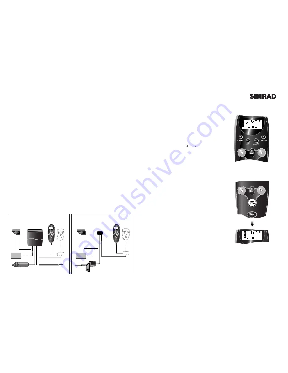 Simrad AP14 Manual Download Page 3