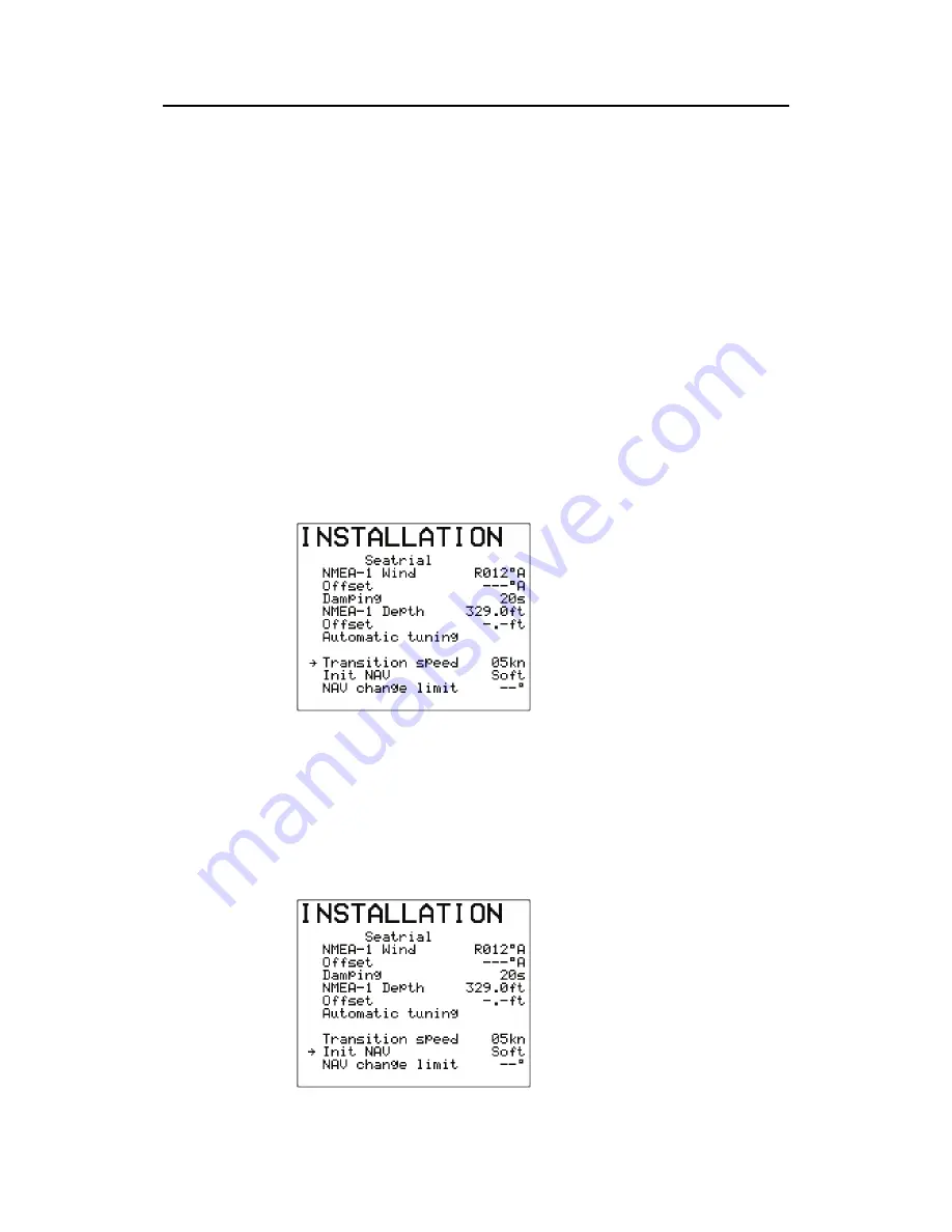 Simrad AP25 Manual Download Page 125