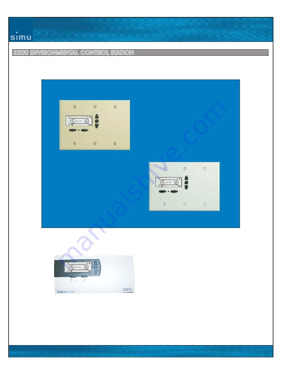 Simu 2200 PRO Скачать руководство пользователя страница 1