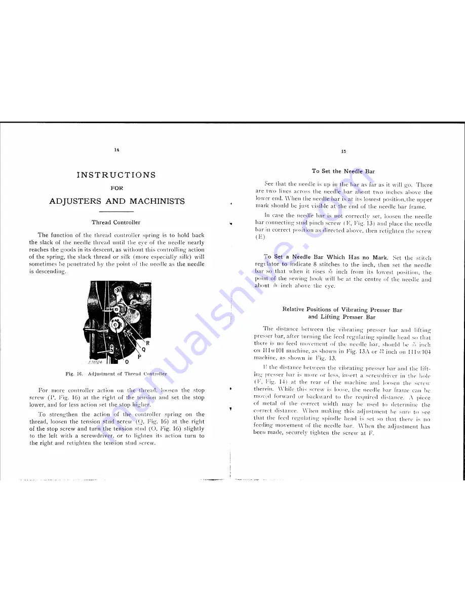 Singer 111W101 Instructions For Using And Adjusting Download Page 9