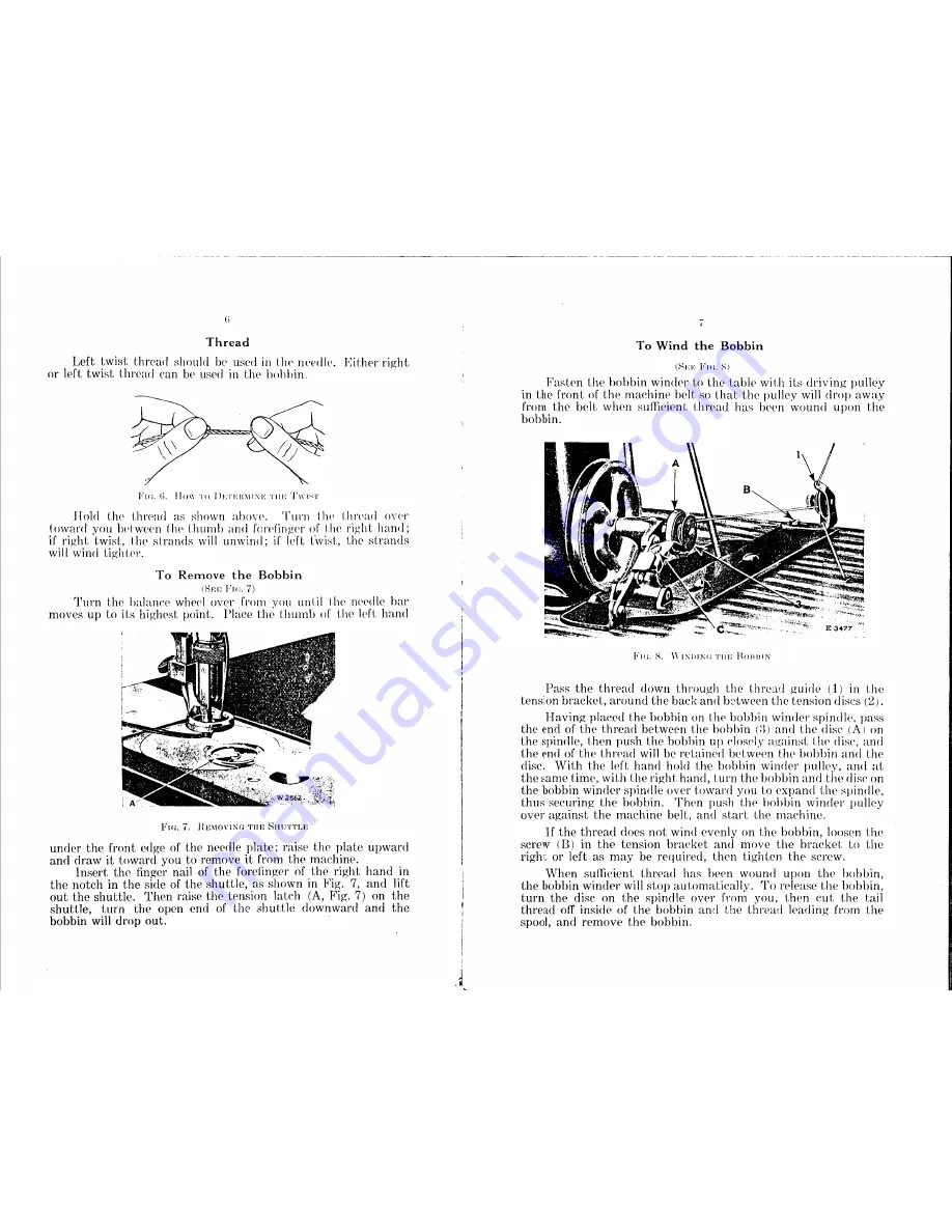 Singer 114W110 Instructions For Using Manual Download Page 5