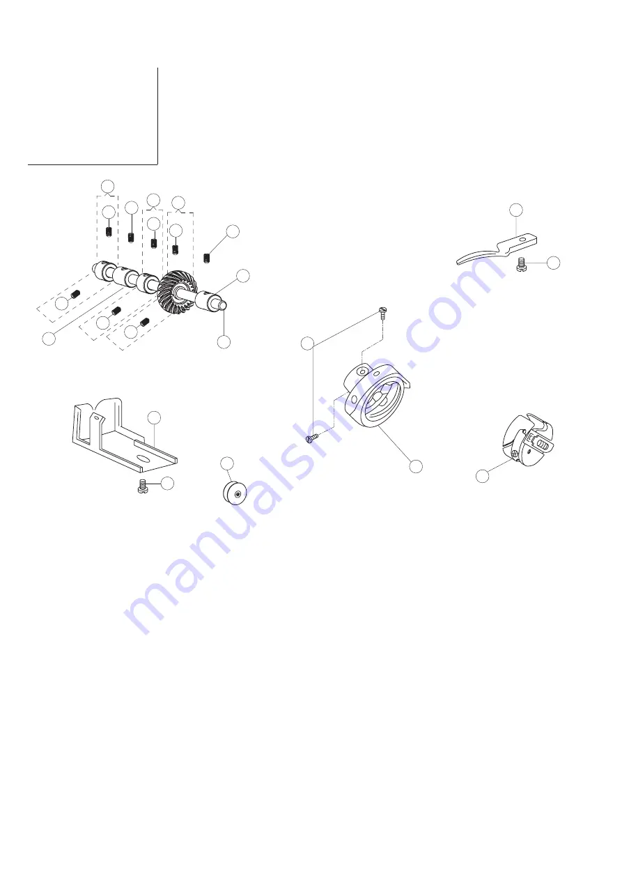 Singer 20E910 Instruction Manual And Parts List Download Page 47