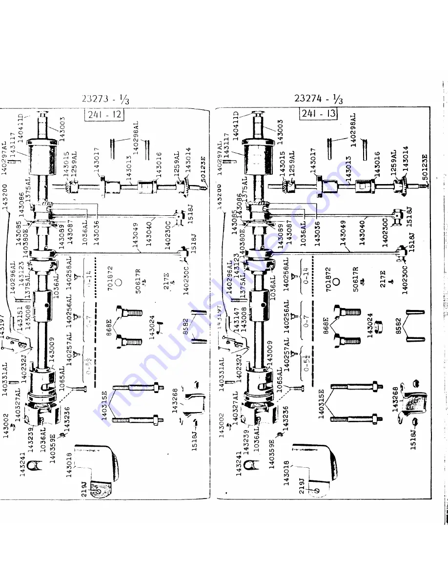 Singer 241-11 Parts List Download Page 37