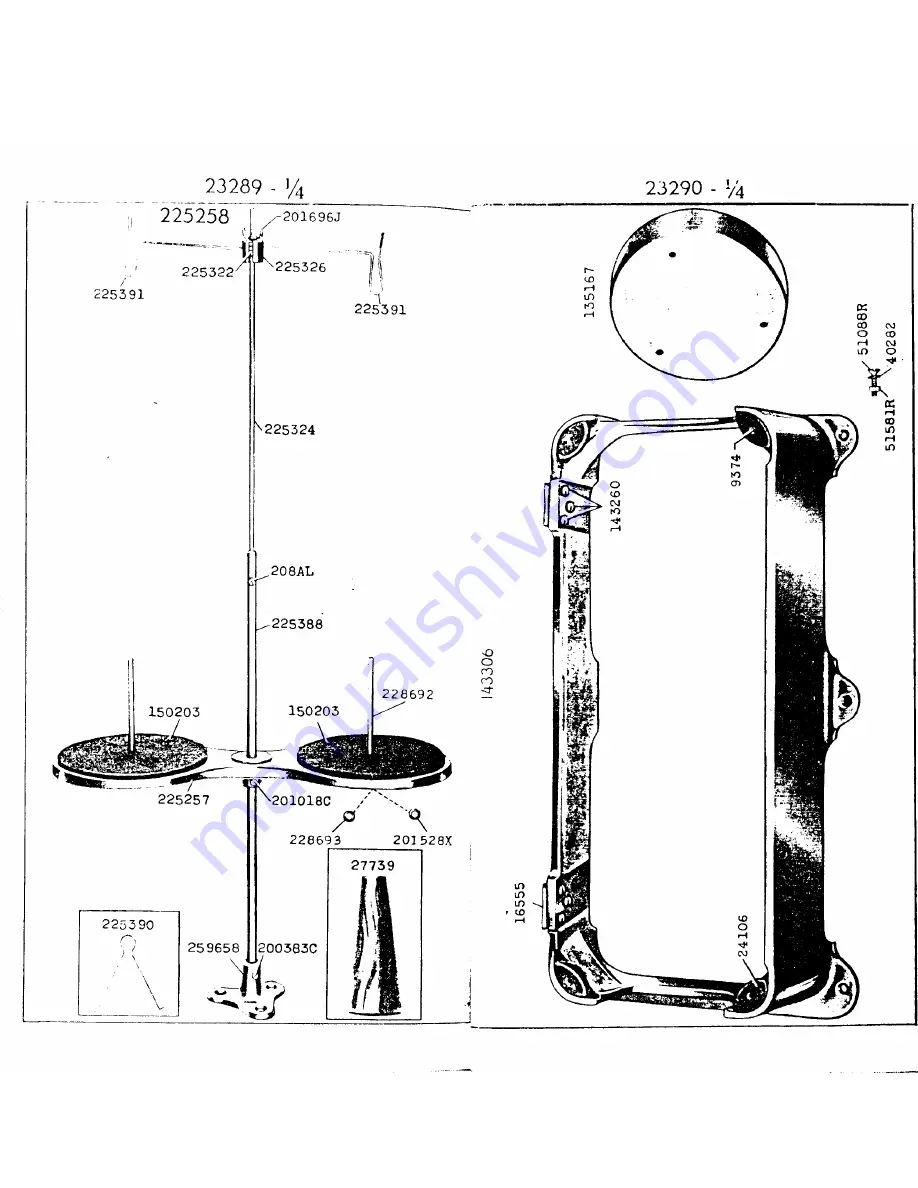 Singer 241-11 Parts List Download Page 45