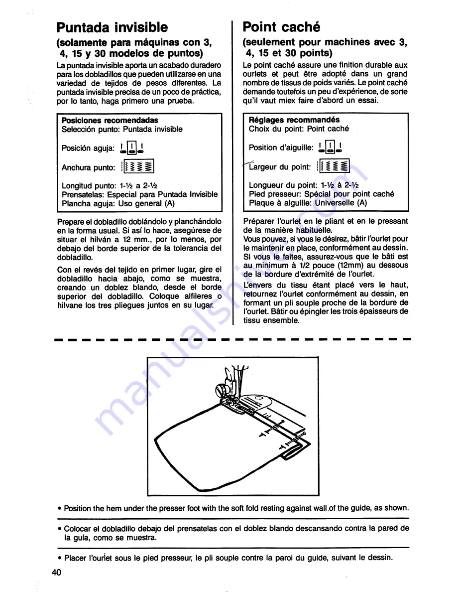 Singer 2502 User Manual Download Page 44