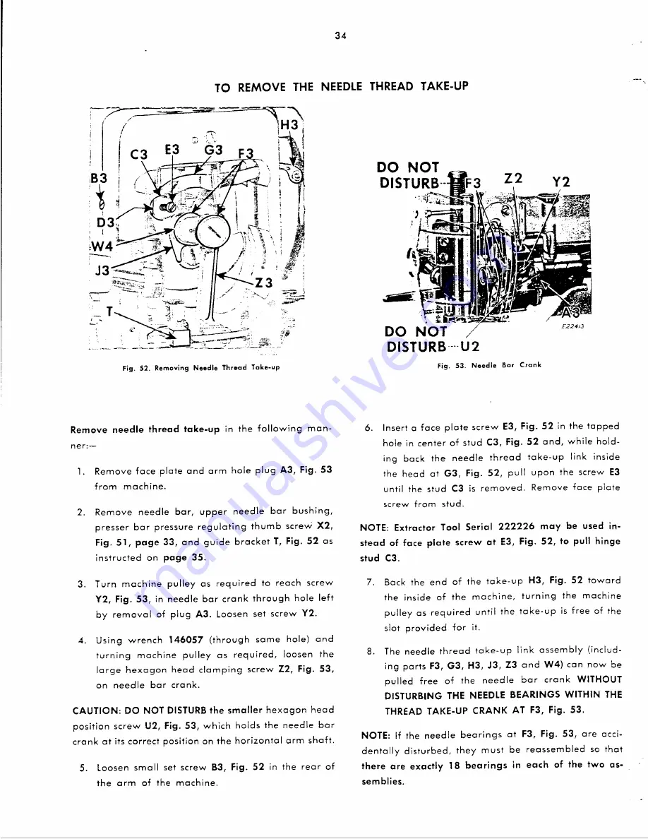 Singer 251 Скачать руководство пользователя страница 34