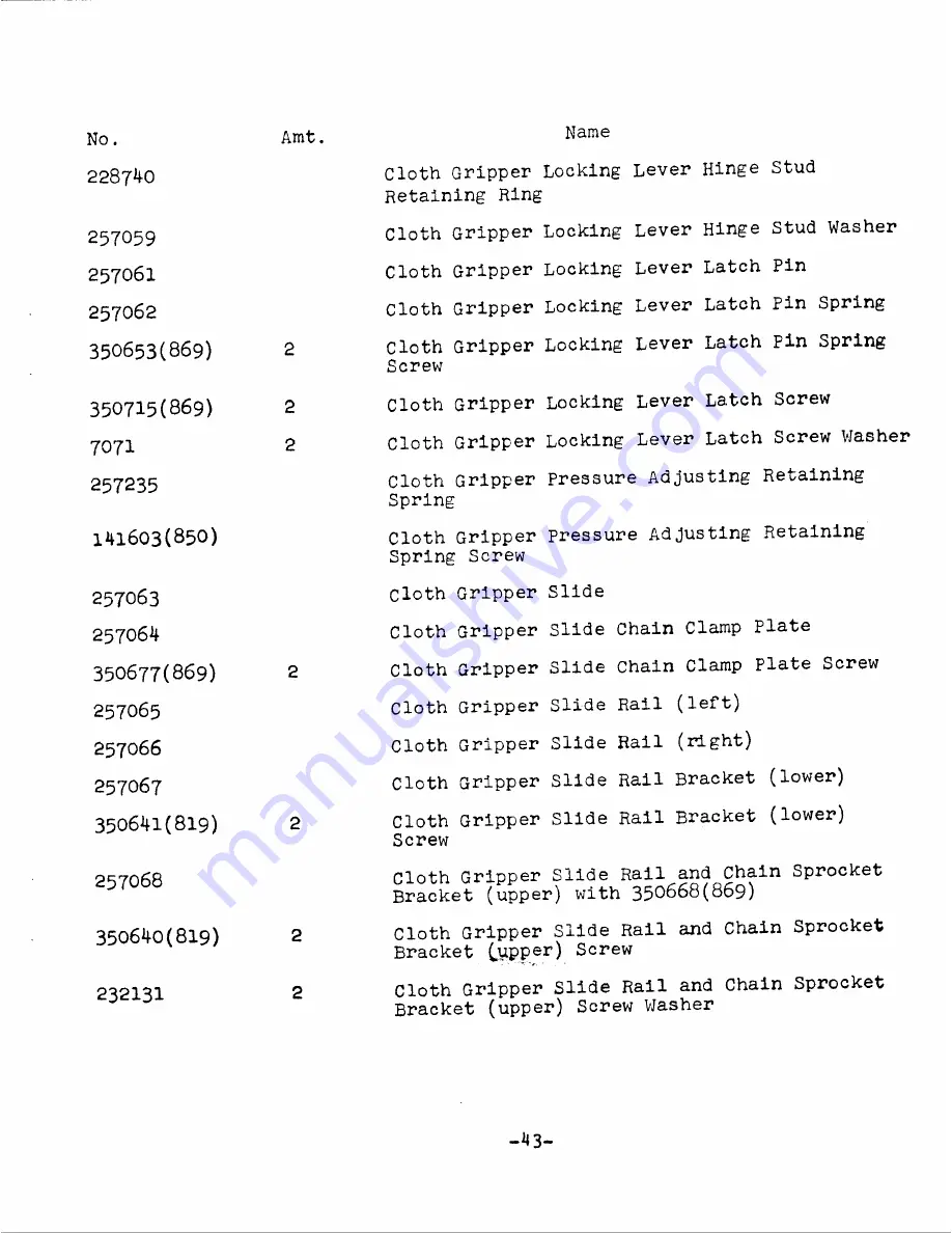 Singer 256-5 Скачать руководство пользователя страница 49